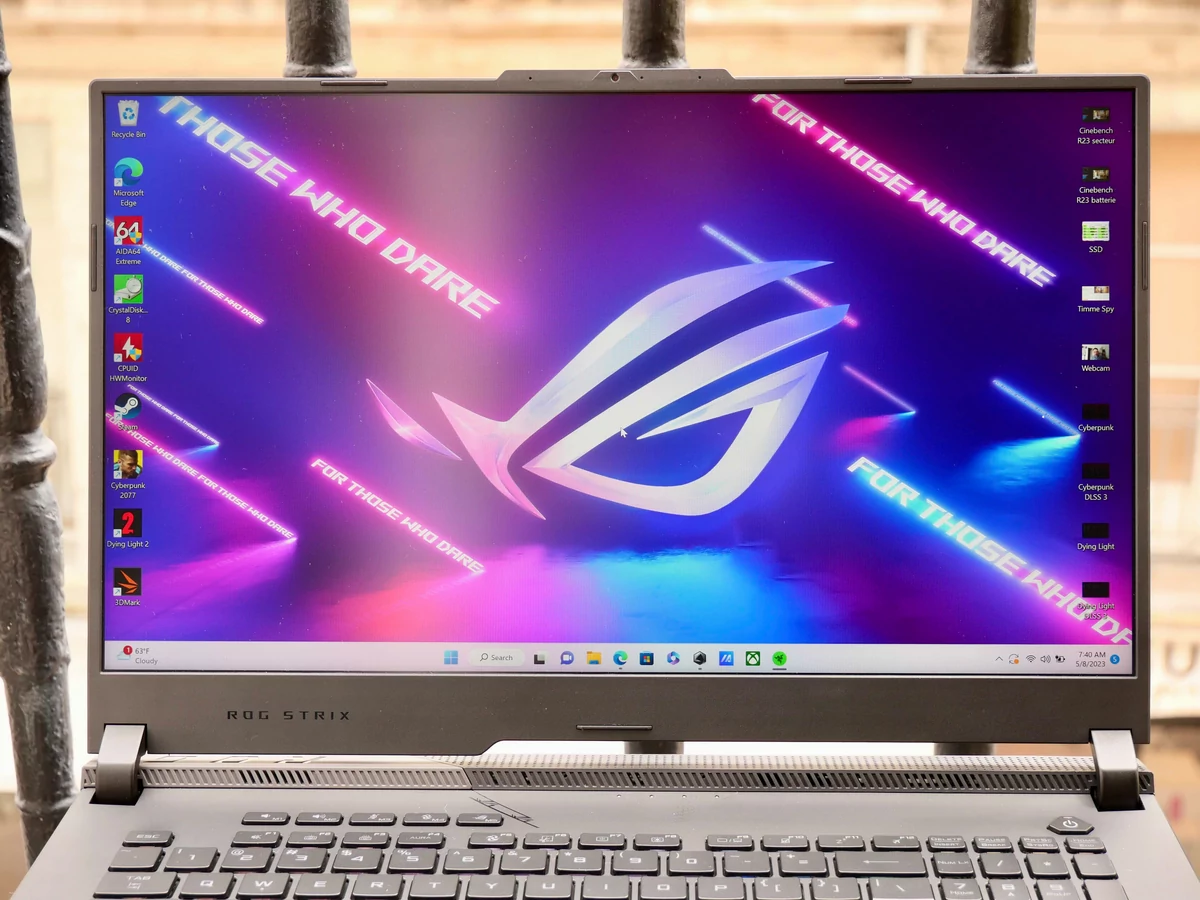 ASUS ROG Strix Scar 17-6 © © Nathan Le Gohlisse pour Clubic