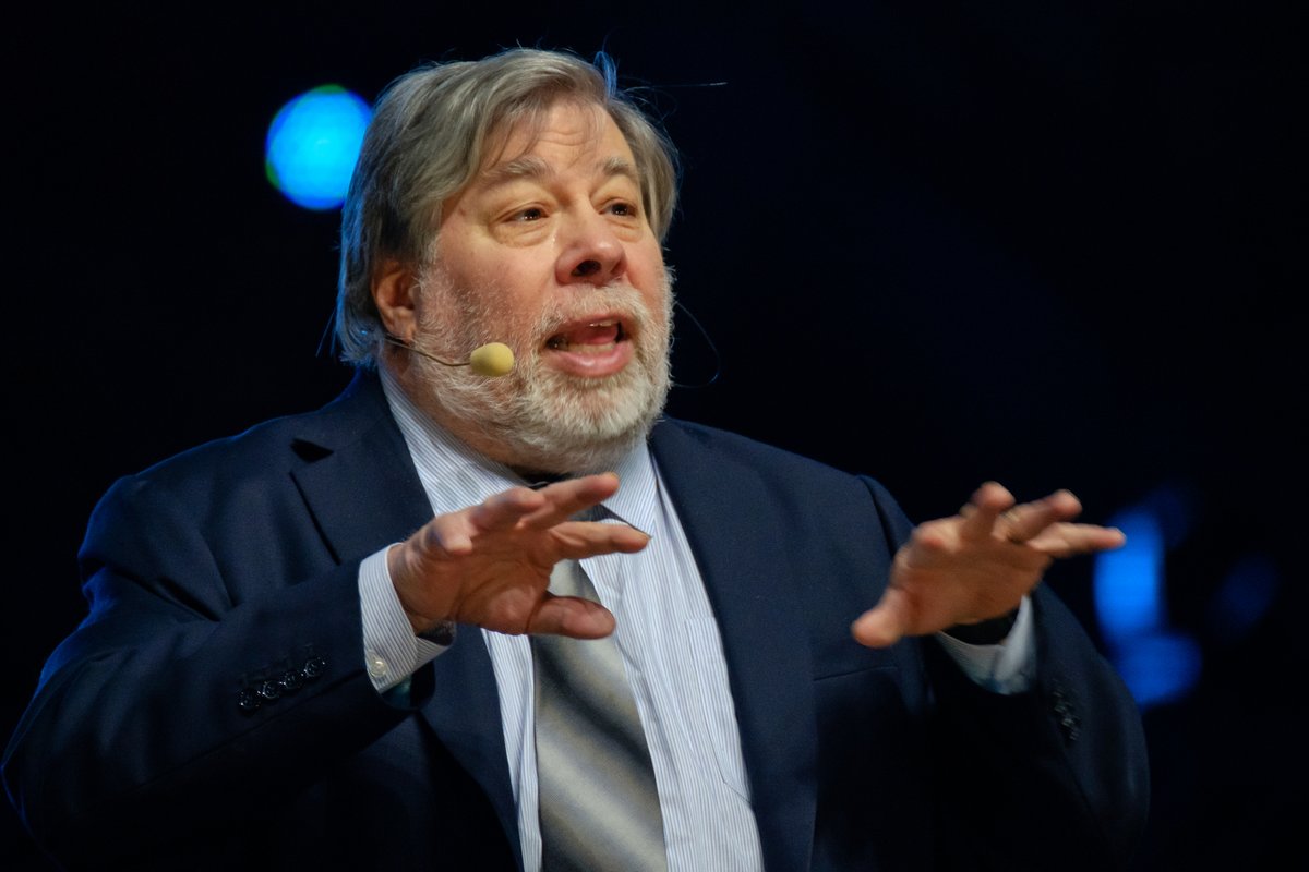 Steve Wozniak durant une conférence © Anton Gvozdikov / Shutterstock.com