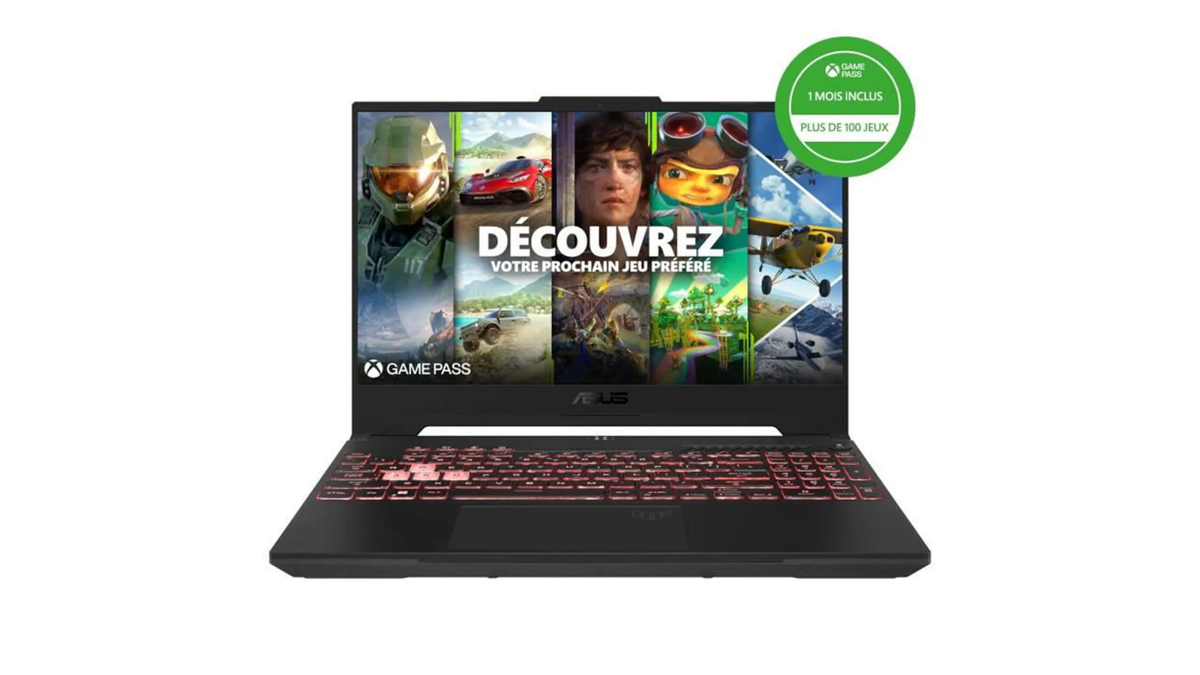 Le PC portable gamer Asus TUF Gaming A15