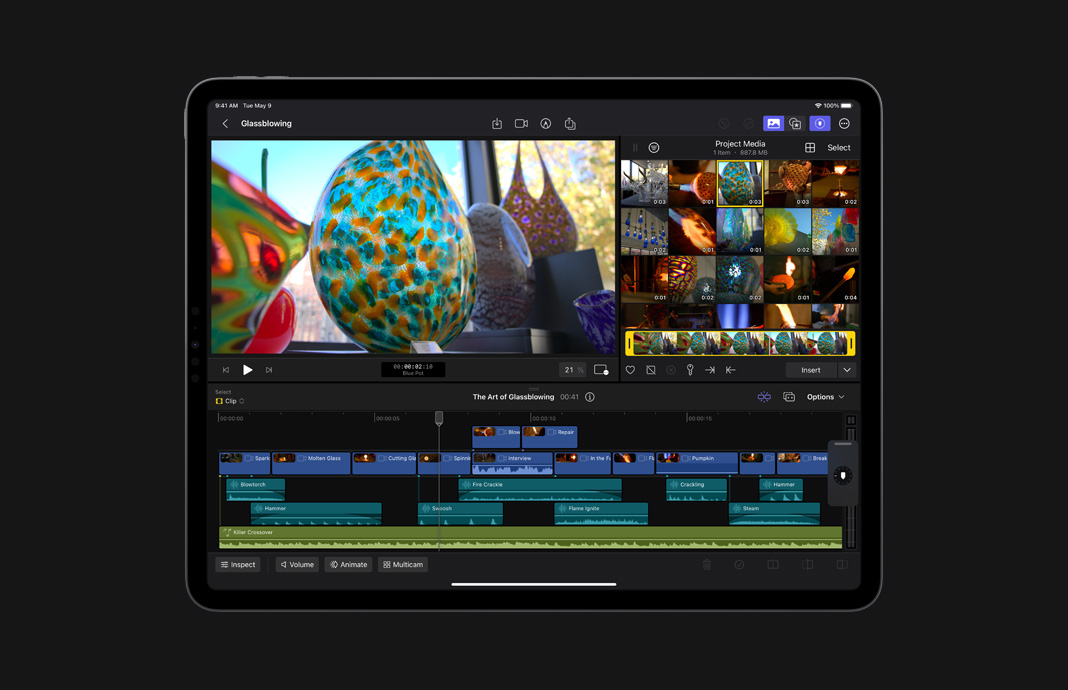 Final Cut Pro iPad © © Apple