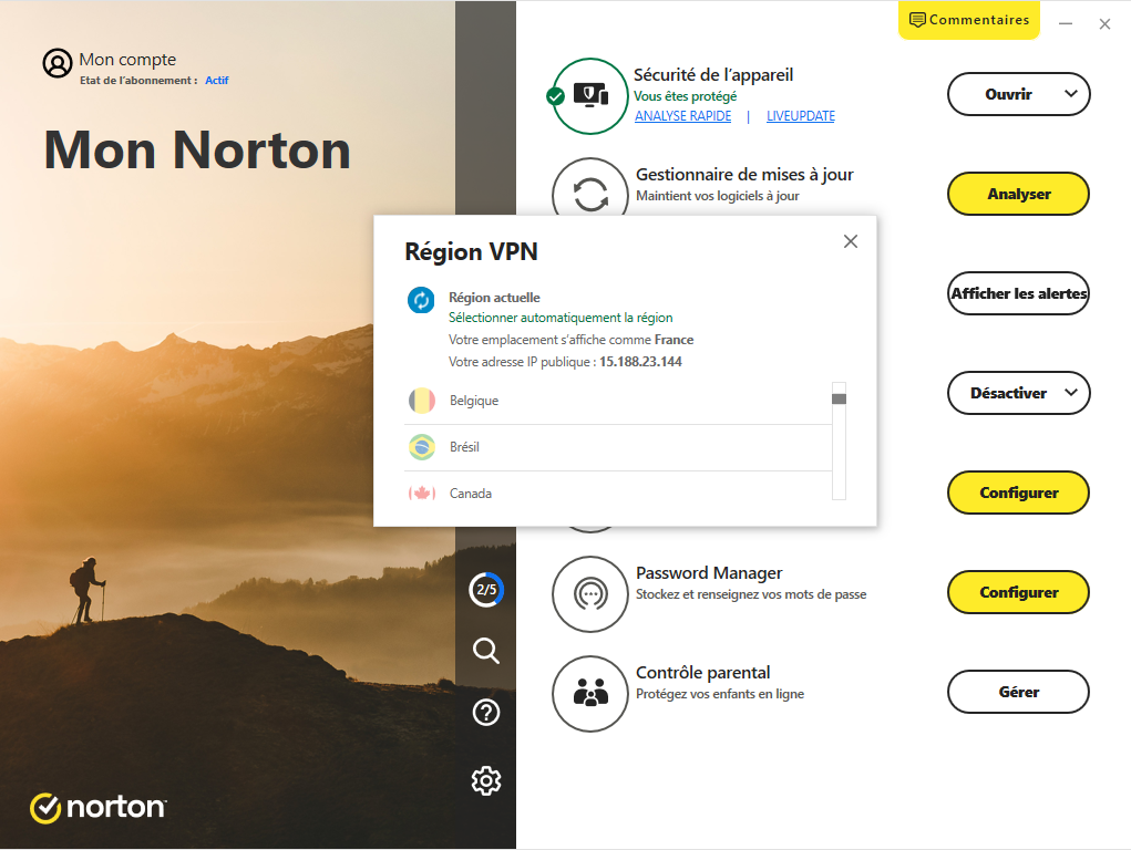 Norton Secure VPN © Norton