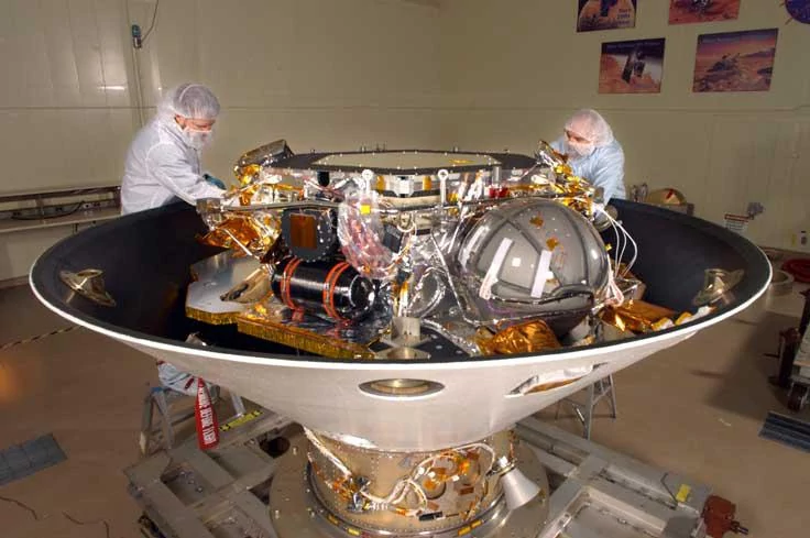NASA Phoenix préparation avant lancement © NASA/University of Arizona
