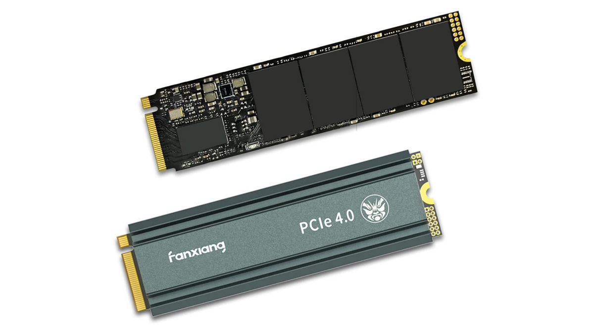 Le SSD 1 To Fanxiang S660 et son dissipateur thermique