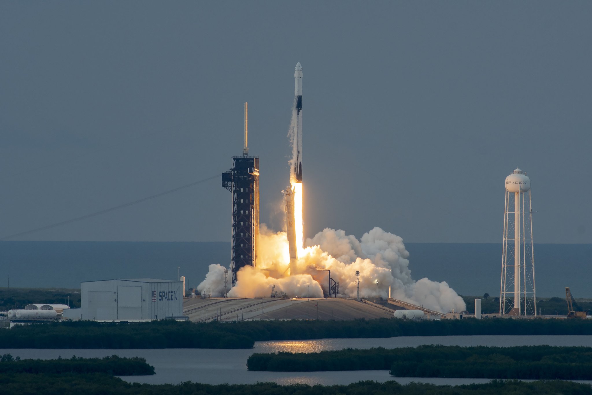 SpaceX n'atteint pas des sommets que dans l'espace !