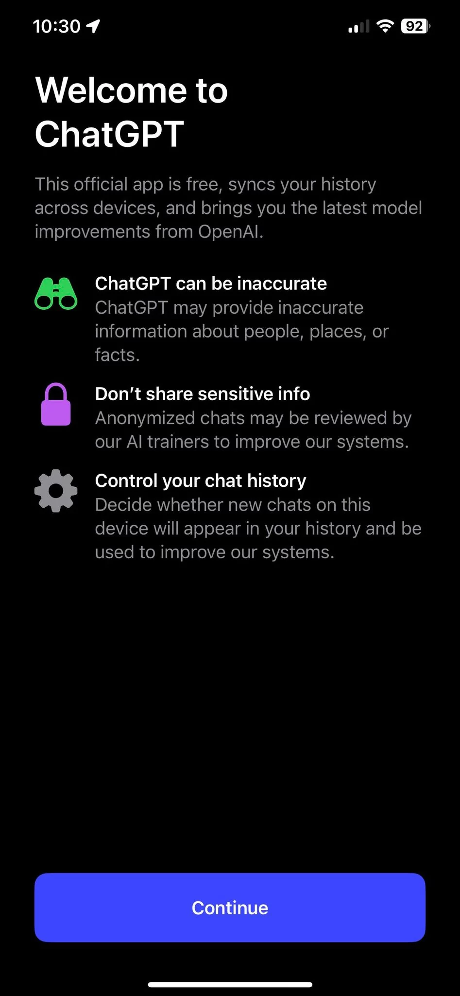 ChatGPT iOS & Android