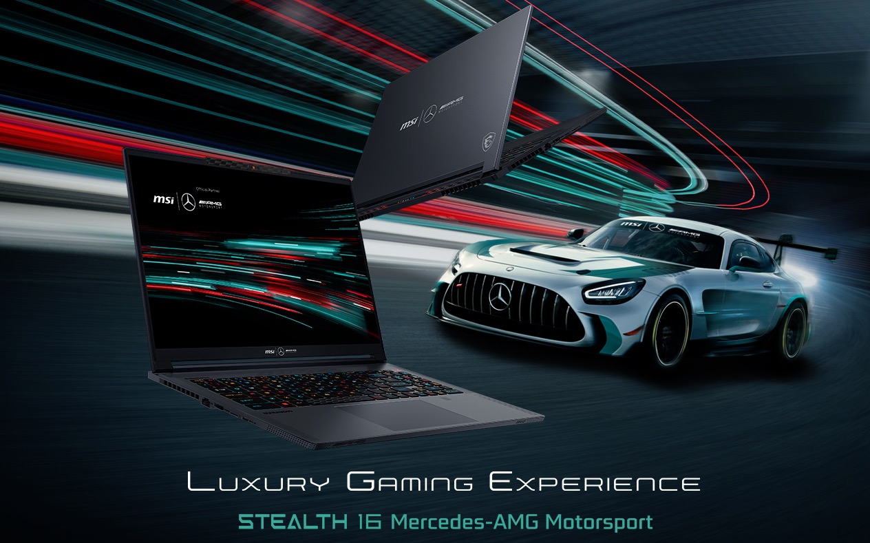 AMG prend en stop MSI pour des PC portables gaming plus luxueux