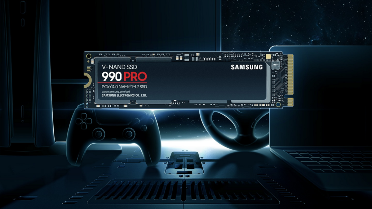 Le SSD 990 PRO utilise bien sûr de la NAND signée Samsung © Samsung