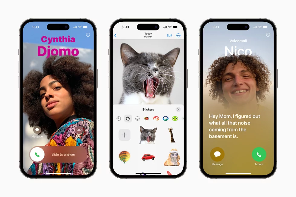 Apple iOS 17 © © Apple