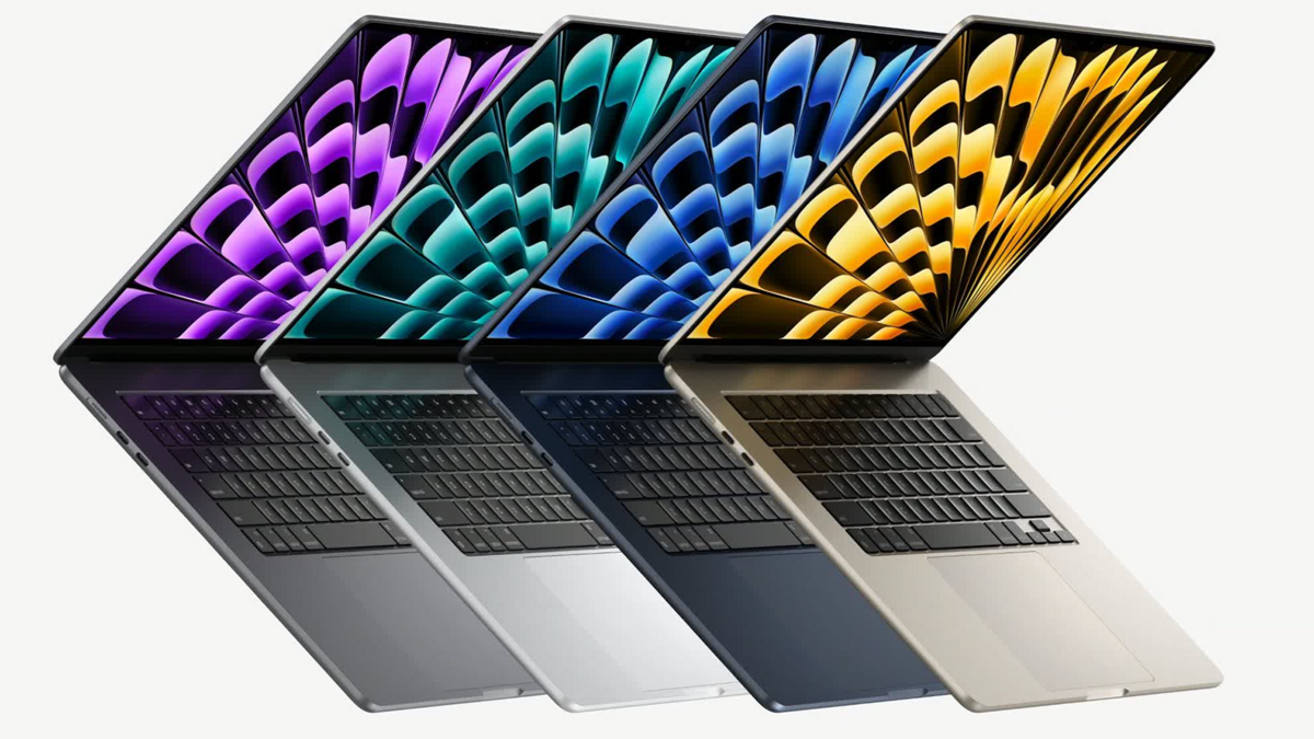 Les nouveaux MacBook Air d'Apple en version 15,3"