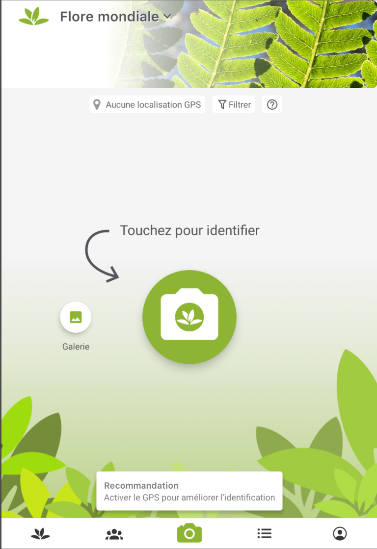 PlantNet screenshot 1