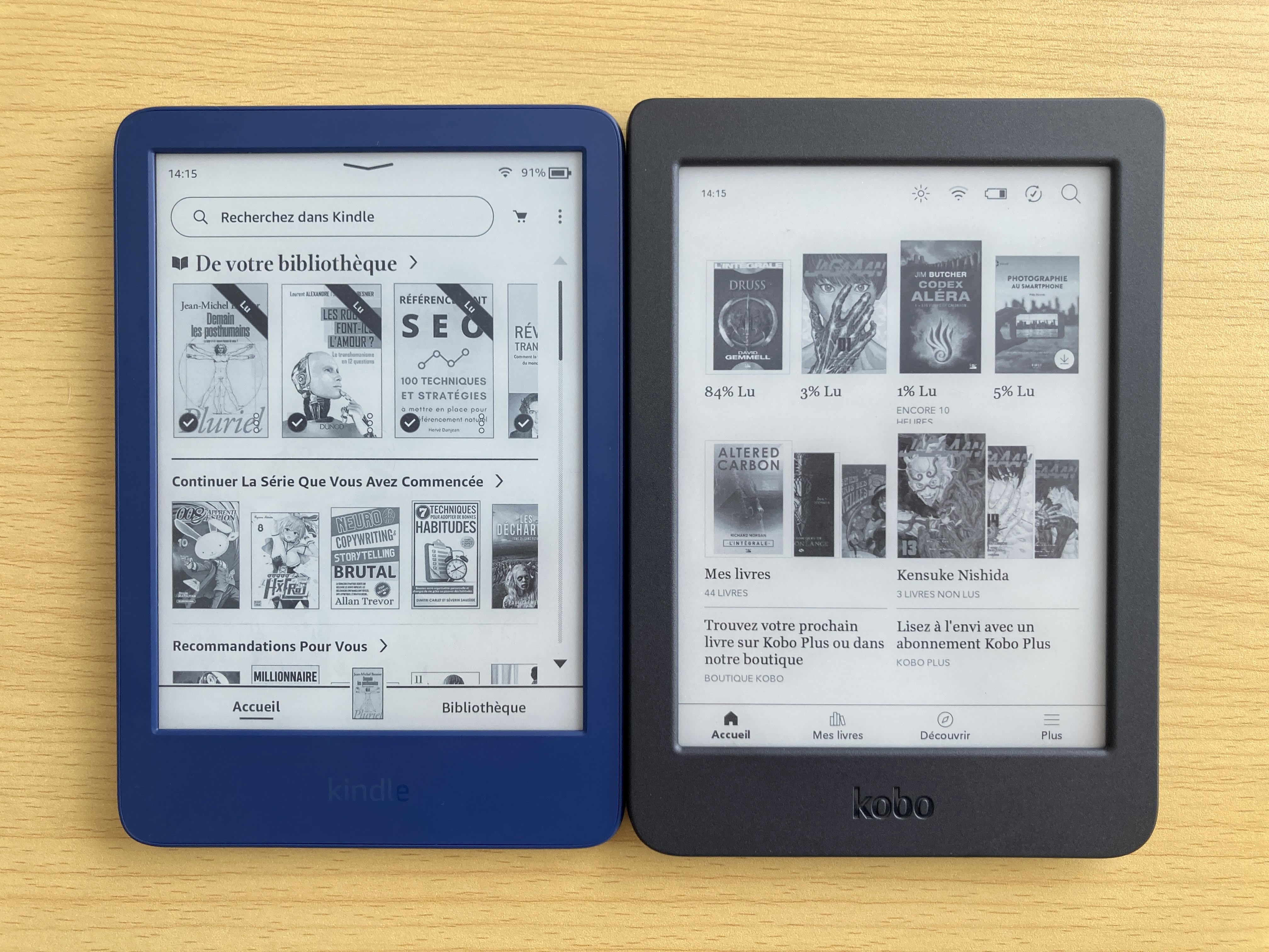 Liseuse ebook pour lire tous vos livres numériques 