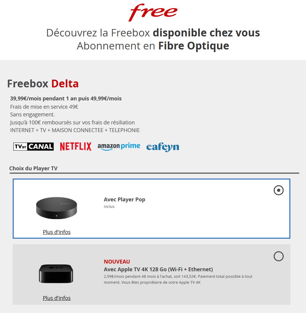 offre freebox delta 2023 © © Free