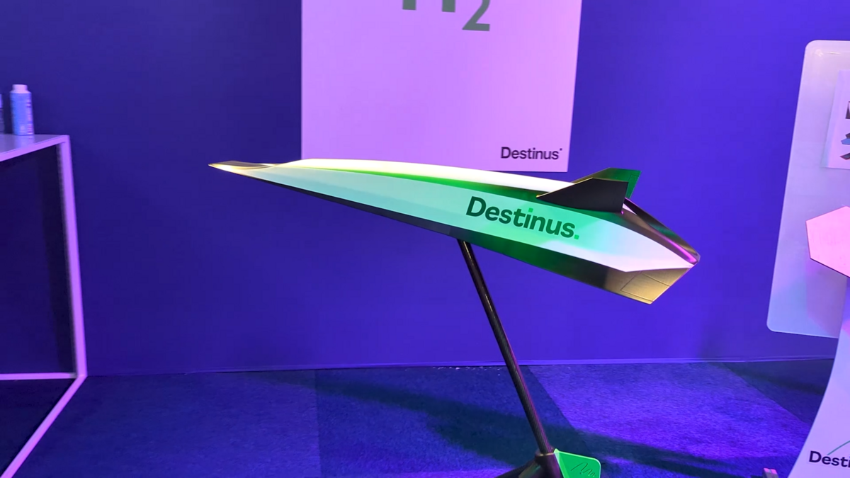 Les prototypes de Destinus, ici à VivaTech en juin 2023 © Alexandre Boero pour Clubic