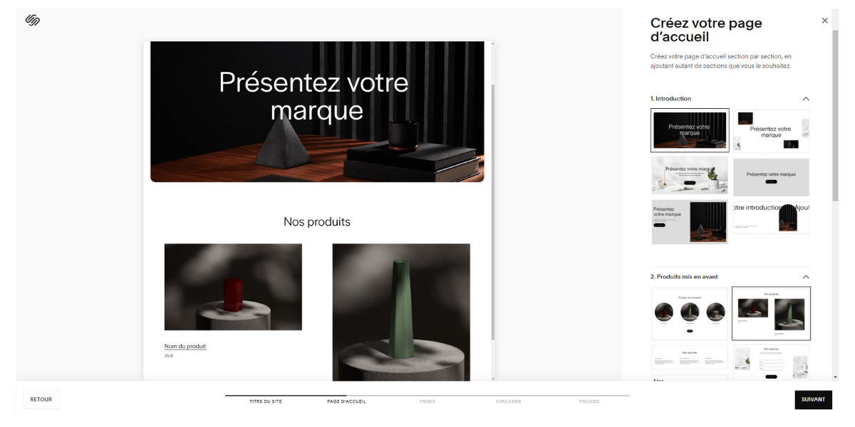 Squarespace Blueprint © © Squarespace