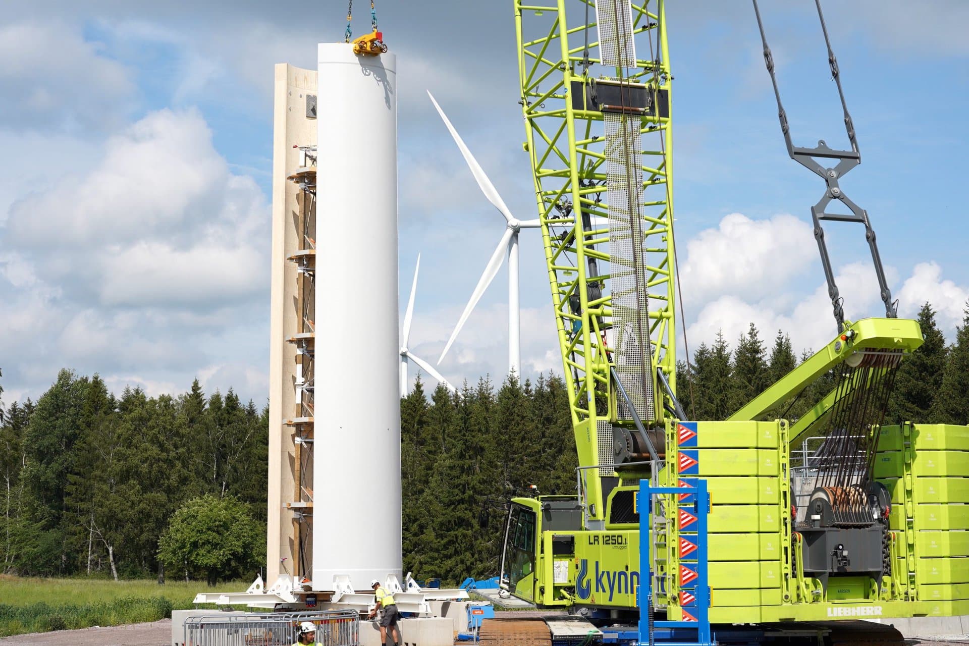 Ceci est la plus grande éolienne en bois, voilà comment elle est construite