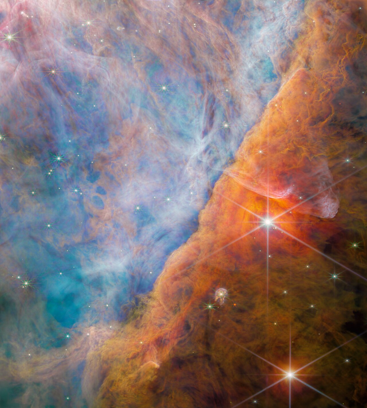 James Webb : la nébuleuse d'Orion héberge du méthyl cation... Explications !
