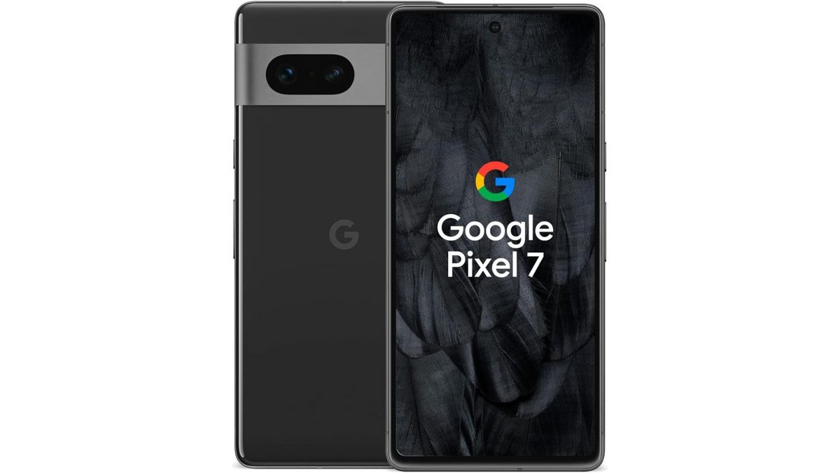 Le smartphone Google Pixel 7 avec écran OLED 6,3" qui affiche de la Full HD+