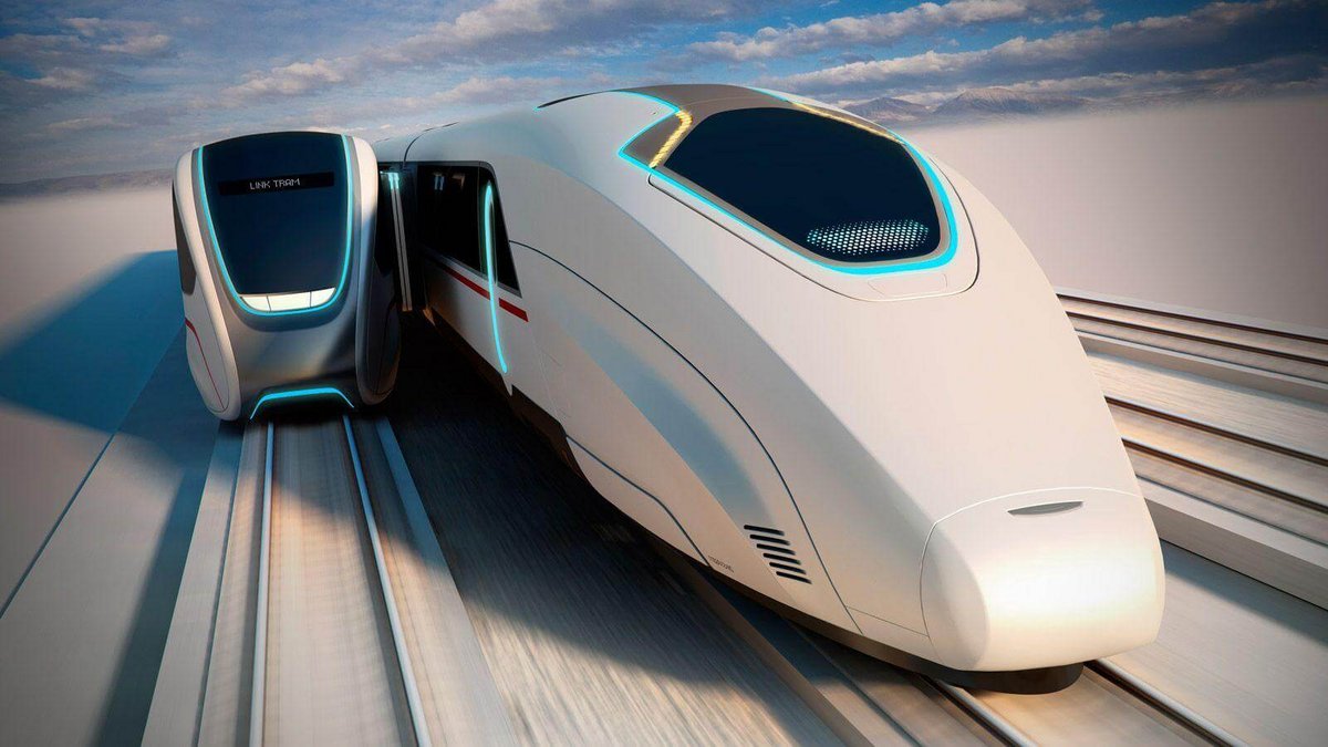 Une illustration du projet Hyperloop © Urban Attitude