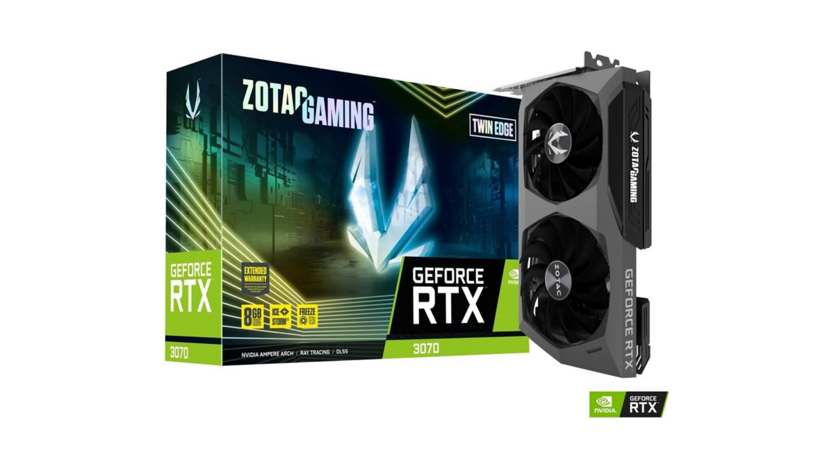 La carte graphique Zotac Gaming GeForce RTX 3070