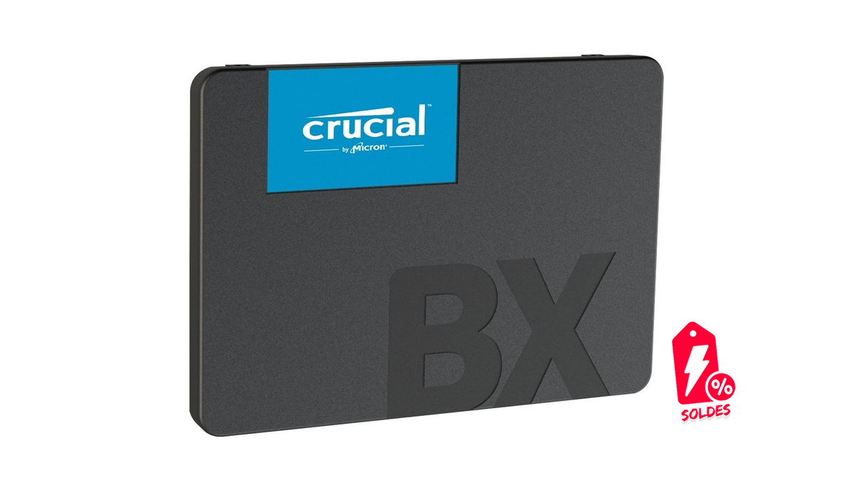 Le SSD interne Crucial BX500