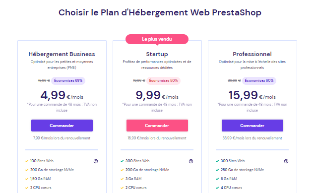 hebergement-prestashop-hostinger