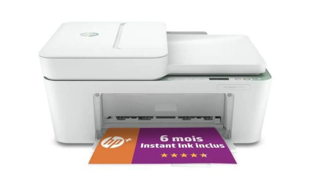 L&#039;imprimante HP DeskJet Plus 4122e
