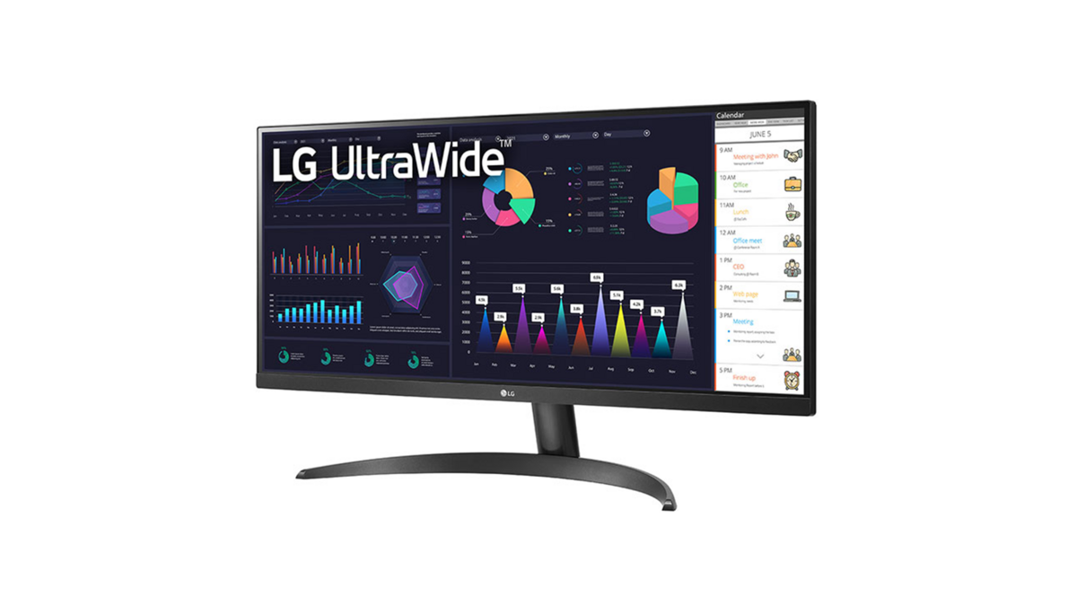 L'écran PC plat ultra-large LG UltraWide 29WQ60A-B