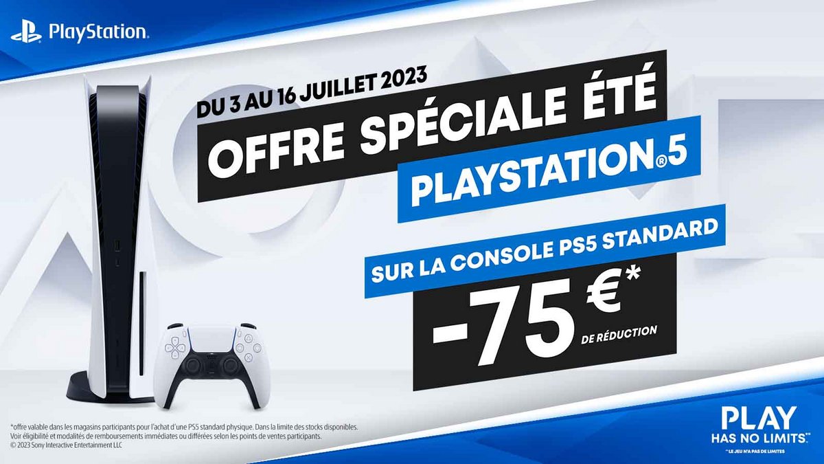 La PS5 à son prix le plus bas chez Carrefour pour les Soldes.