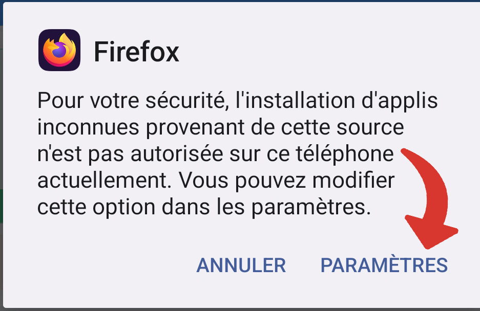 Threads - APK warning