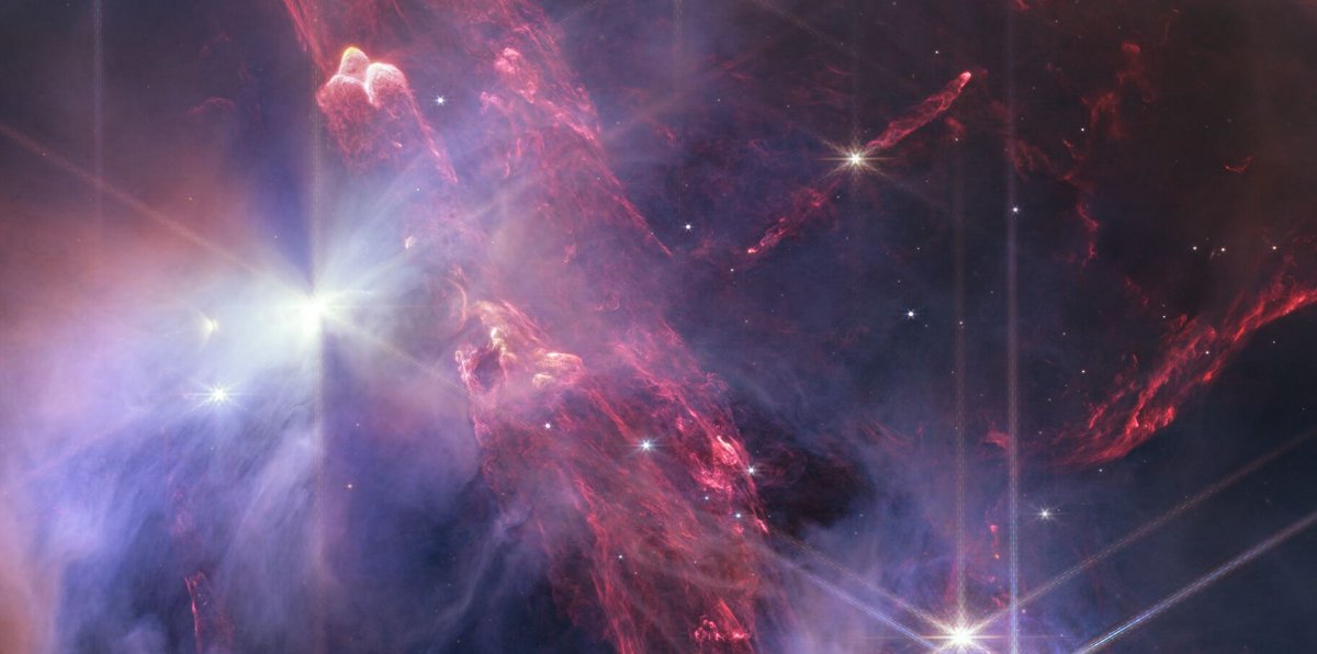 Les voilà, les d'jeuns des étoiles. ©NASA/ESA/CSA/STScI/G. Villanueva (NASA’s Goddard Space Flight Center)/A. Pagan (STScI).