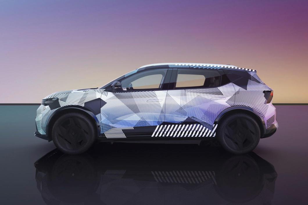 Renault : voilà les premières images du nouveau Scénic électrique