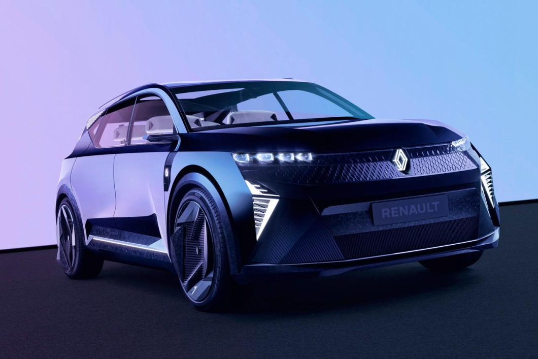 Renault : voilà les premières images du nouveau Scénic électrique