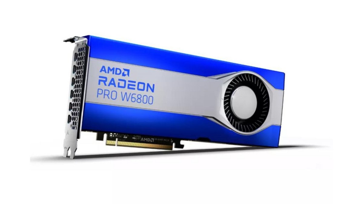 Le GPU AMD Radeon Pro W6800