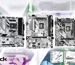 Il neige sur les cartes mères ASRock : des modèles Intel intégralement blancs arrivent