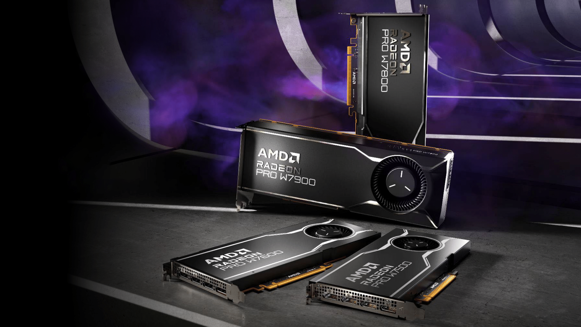 AMD élargit son offre RDNA3 aux cartes professionnelles W7500/7600