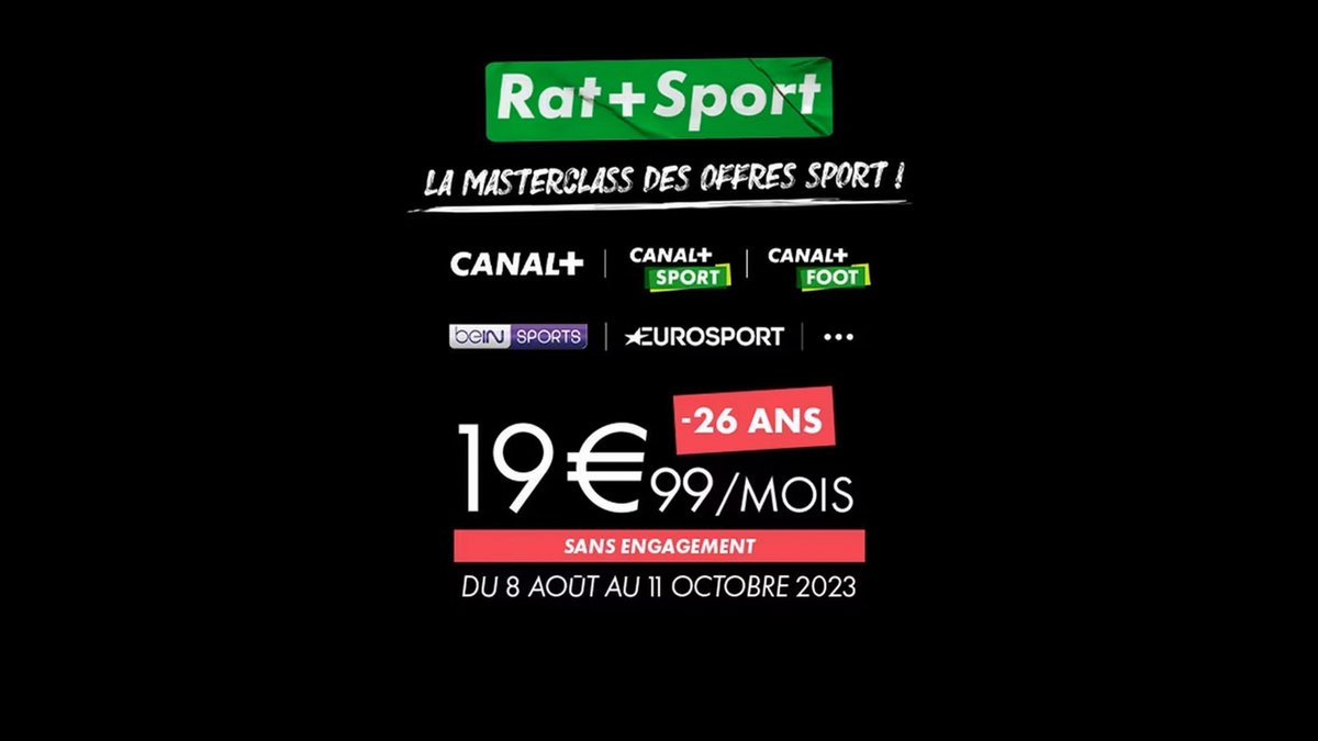 Détails de l'offre Rat+ Sport