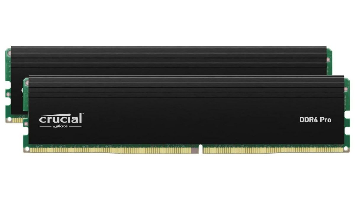 Le kit de RAM Crucial Pro DDR4