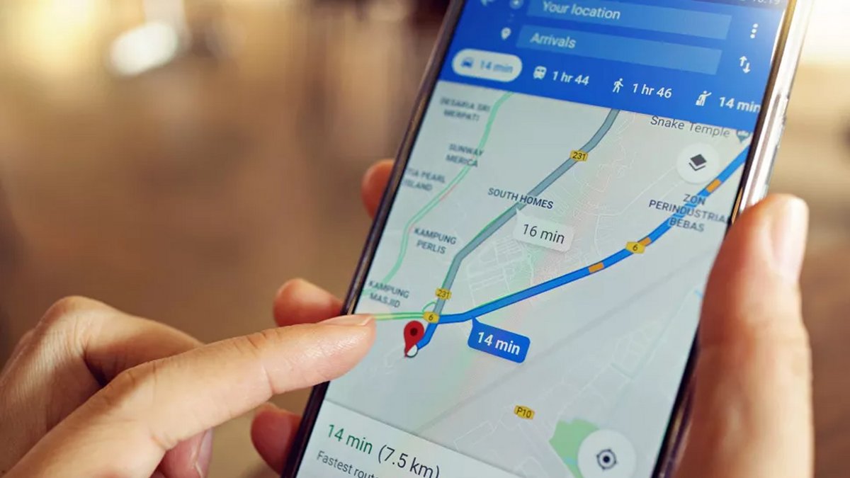 Jusqu'ici réservée à iOS, la fonction météo de Google Maps arrive sur Android © AngieYeoh / Shutterstock