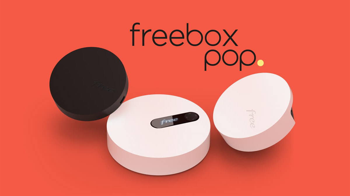 La Freebox Pop, sa télécommande et son player