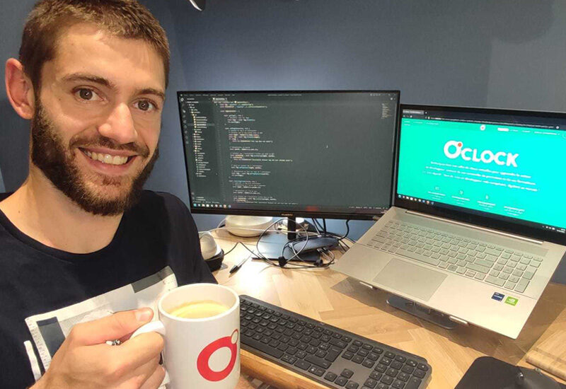 Il quitte son CDI pour devenir développeur web : Antoine raconte sa reconversion grâce à O'clock