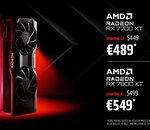 AMD officialise les Radeon RX 7800 XT et RX 7700 XT pour jouer en 1440p