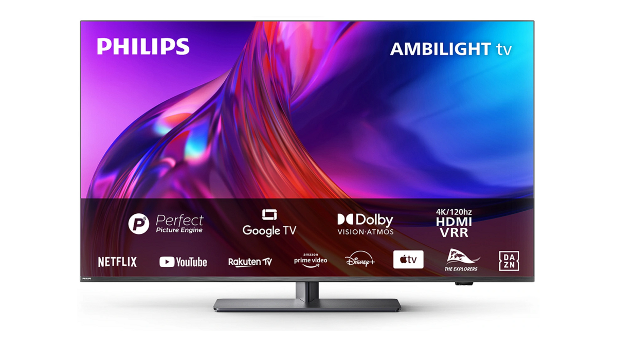 La TV connectée Philips Amibilight 4K de 50&quot;