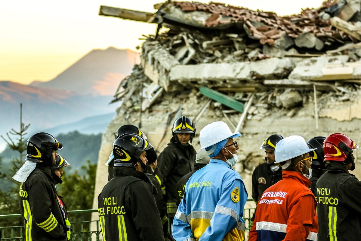 Les séismes les plus graves causent des dégâts considérables, comme ici en Italie, en 2016 © Fabrizio Maffei / Shutterstock.com