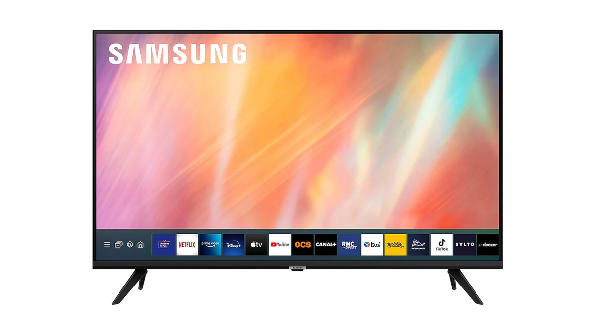 La TV connectée 4K Samsung 55AU7022