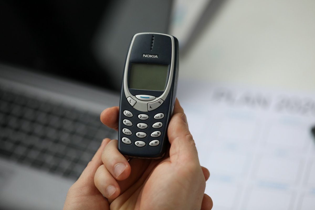 Le 3310, téléphone mythique de Nokia © megaflopp / Shutterstock
