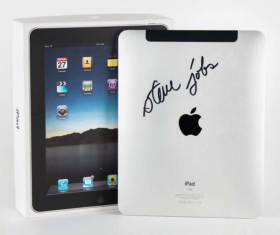 iPad Steve Jobs © © RRAuction