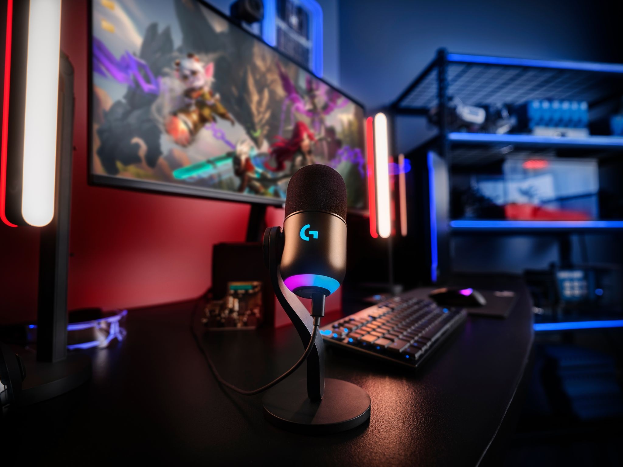 Yeti GX - Microphone gaming RVB dynamique avec LIGHTSYNC