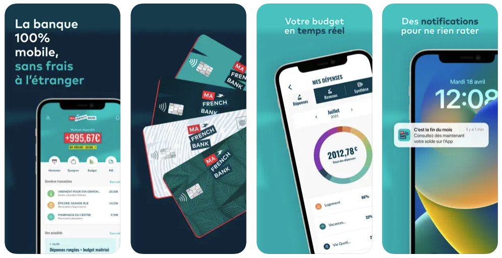 Ma French Bank - Présentation de la banque mobile