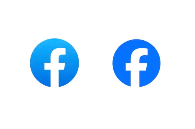 À gauche, l'ancien logo Facebook, à droite, le nouveau © Meta