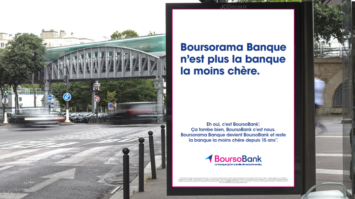 Boursorama Banque change de nom et s'appellera désormais...